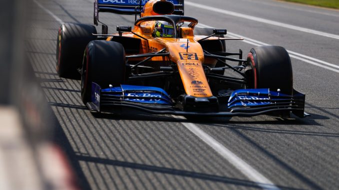 MclarenNorrisQ3 Norris durante la clasificación en Australia