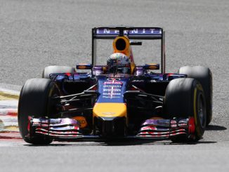 Vettel en Spa en 2014
