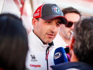 Kubica en Barcelona