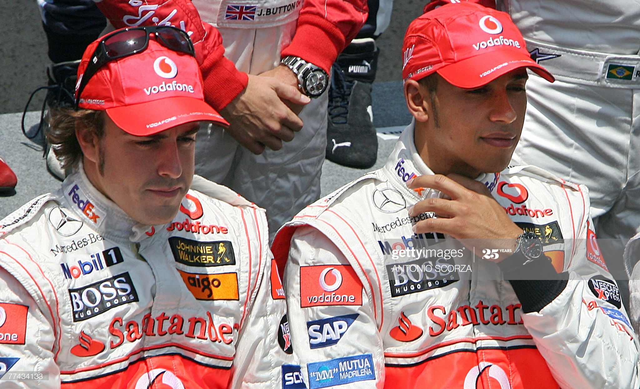 Alonso Hamilton McLaren 2007