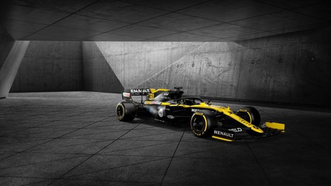 Presentación de la nueva livery de Renault