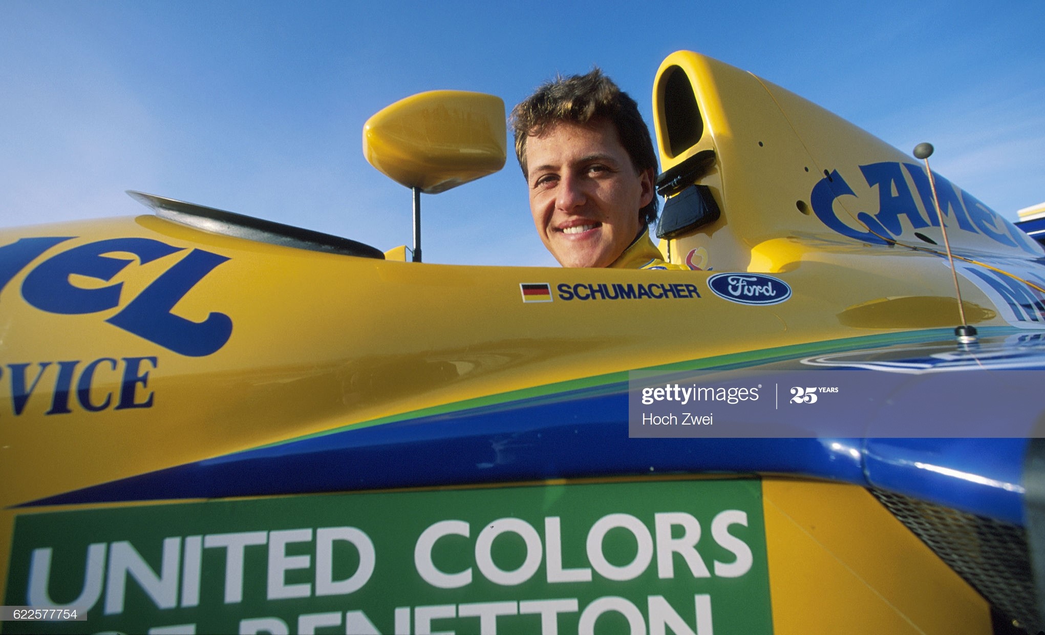 Schumacher en Benetton