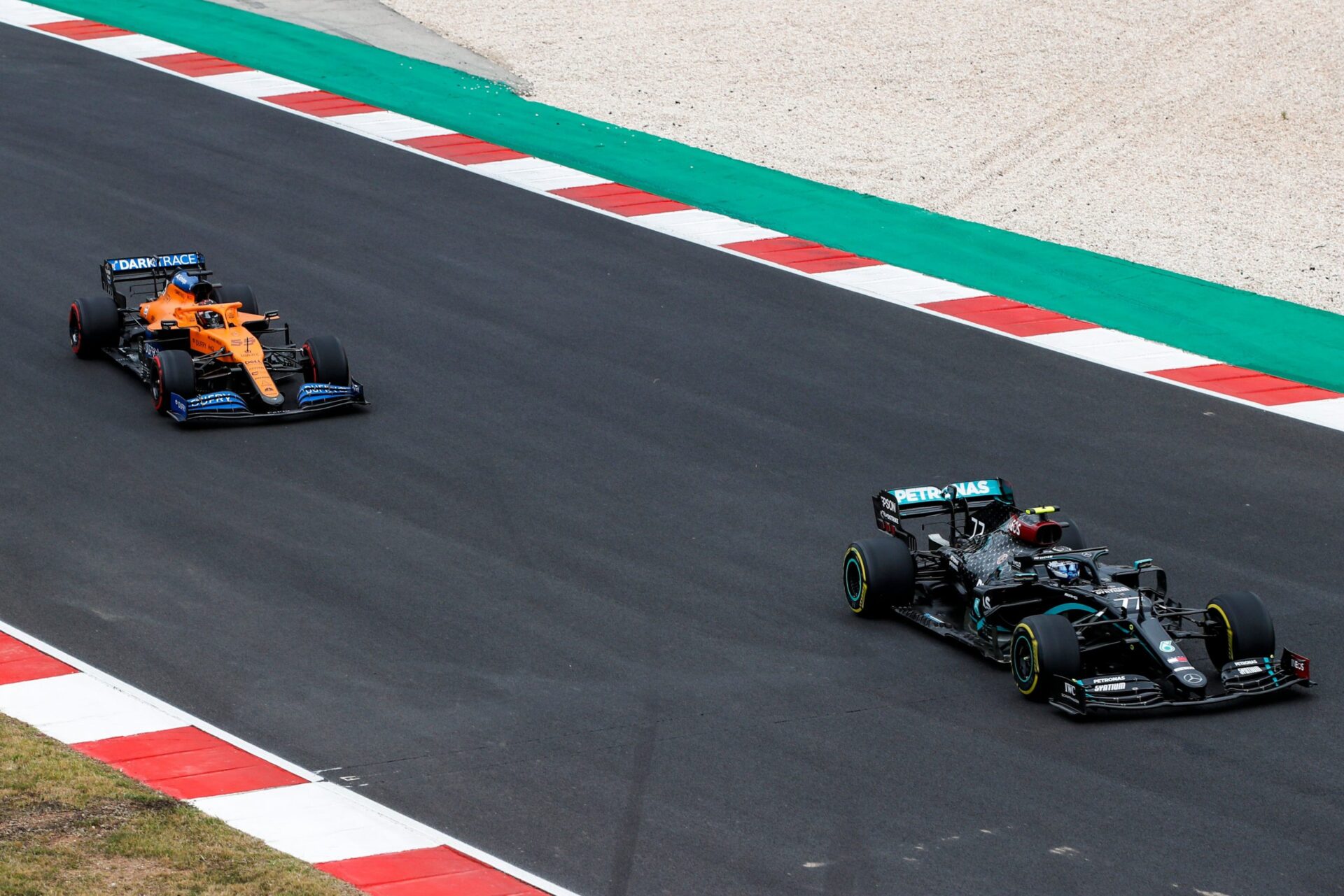 Bottas y Sainz