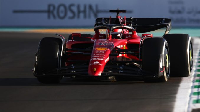 Leclerc, en los primeros libres | FUENTE: Formula 1