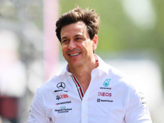 Wolff llegando a Imola | Fuente: Getty Images