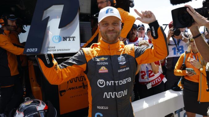 Felix Rosenqvist wins the NTT P1 Award - PPG 375 at Texas Motor Speedway - By_ Chris Jones_Ref Image Without Watermark_m75507