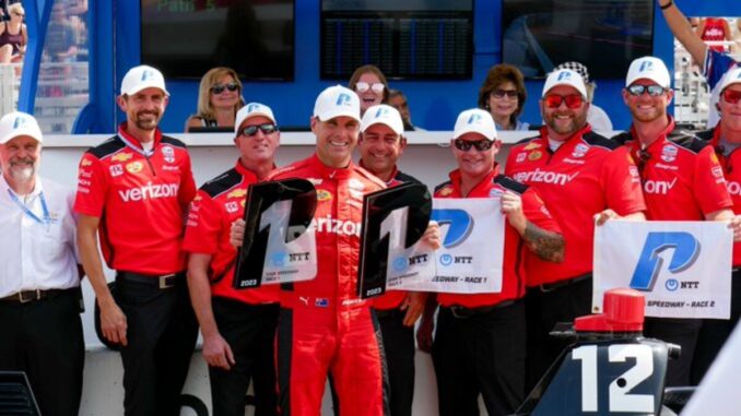 Will Power consigue de nuevo ambas poles en Iowa | Fuente: Team Penske en Twitter