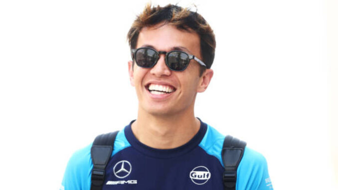 Alex Albon en el Gran Premio de Qatar