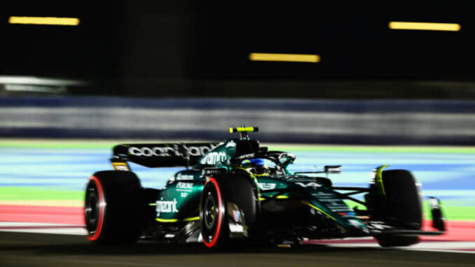 Alonso en la clasificación del Gran Premio de Qatar
