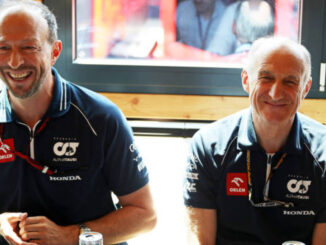 Franz Tost y Peter Bayer en el Gran Premio de Austria 2023