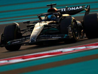Mercedes en el GP de Abu Dhabi 2023