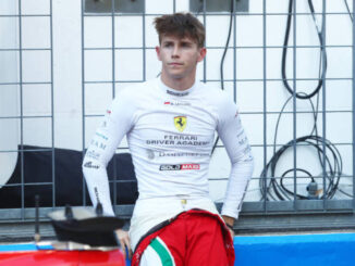 Arthur Leclerc en el GP de Monza de Fórmula 2
