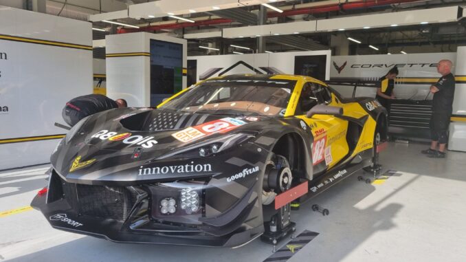El GT3 de Corvette operado por TF Sport | Fuente: TF Sport