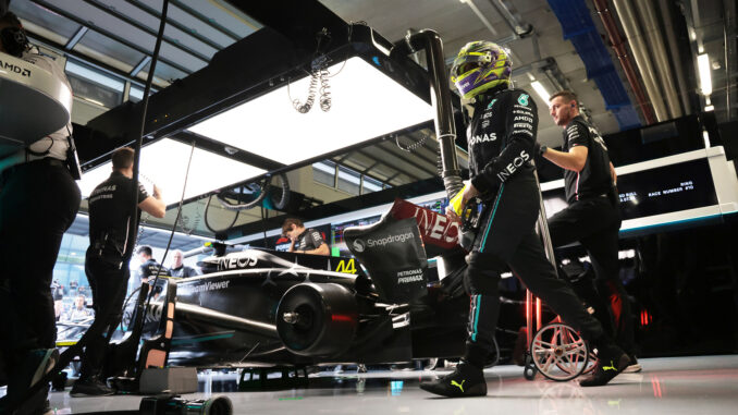 Lewis Hamilton en el Gran Premio de Austria | Fuente: Mercedes AMG F1