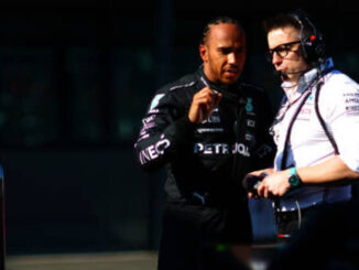 Lewis Hamilton junto a Peter Bonnington | Fuente: Getyy Images