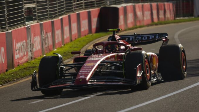 Carlos Sainz durante el Gran Premio de Australia 2024 | Fuente: Scuderia Ferrari