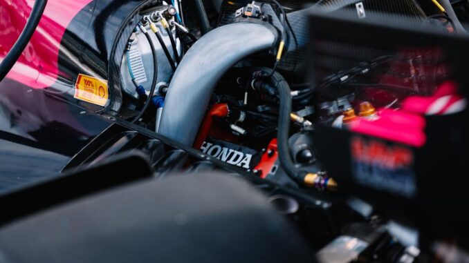 La IndyCar prueba su motor híbrido en IMS | Fuente: Penske Entertainment Corp.
