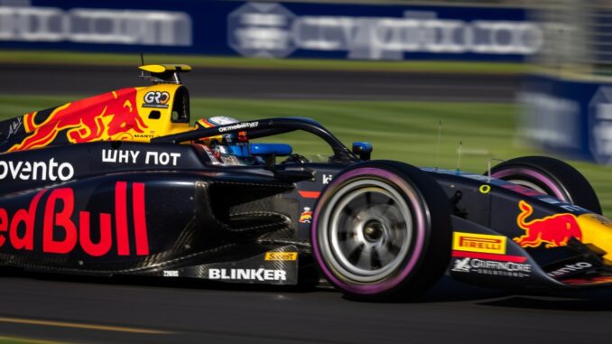 Isack Hadjar durante el Gran Premio de Australia | Fuente: Campos Racing