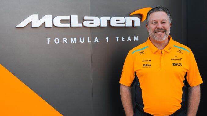 Zak Brown | Fuente: McLaren Racing