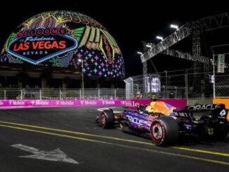 El RB19 de Verstappen en el GP de Las Vegas 2023 | Fuente: Getty Images