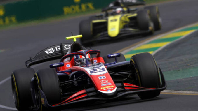 Stanek en la sprint del GP de Australia 2024 | Fuente: Getty Images