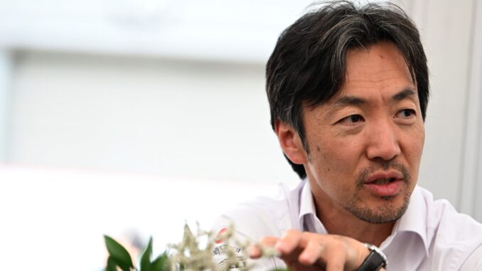 Ayao Komatsu durante el GP de Japón 2024 | Fuente: Haas