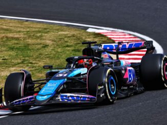 Esteban Ocon durante el GP de Japón 2024 | Fuente: Alpine Racing