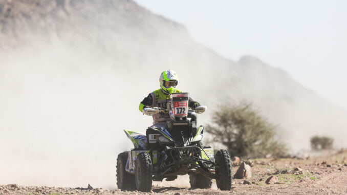 Giroud durante el Dakar 2024 | Fuente: ASO