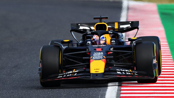 Max Verstappen durante el Gran Premio de Japón 2024 | Fuente: Red Bull Racing