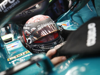 Fernando Alonso en el GP de Japón a bordo del AMR24 | Fuente: Aston Martin