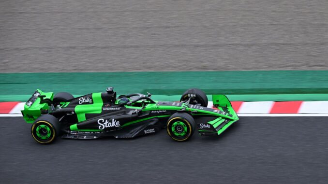 Valtteri Bottas durante el GP de Japón 2024 | Fuente: Sauber Group