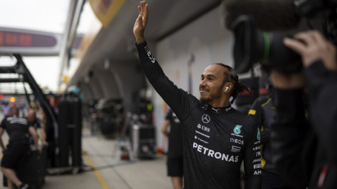 Lewis Hamilton en el Gran Premio de China 2024 | Fuente: Mercedes AMG F1