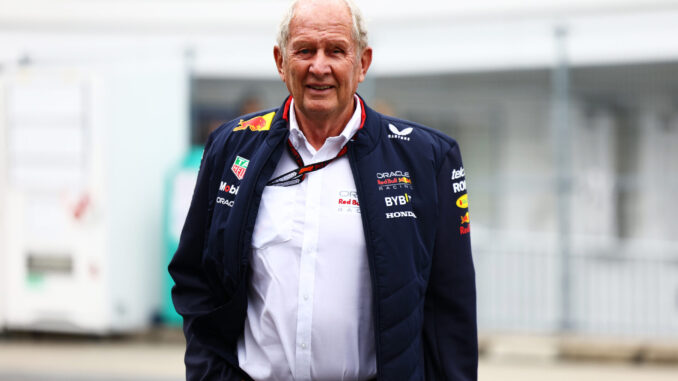 Helmut Marko durante el GP de Japón 2024 | Fuente: Red Bull