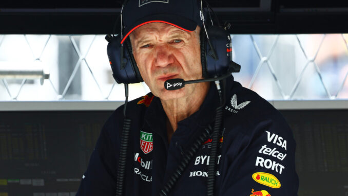 Adrian Newey durante el Gran Premio de Miami | Fuente: Red Bull