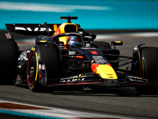 Max Verstappen durante la clasificación de cara al sprint del GP de Miami | Fuente: Red Bull