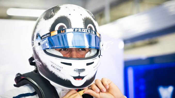 Alexander Albon durante el Gran Premio de China | Fuente: Williams Racing