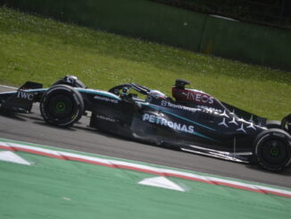 Andrea Kimi Antonelli durante las pruebas en Imola con el W13 | Fuente: Jose López - MotorTimeES