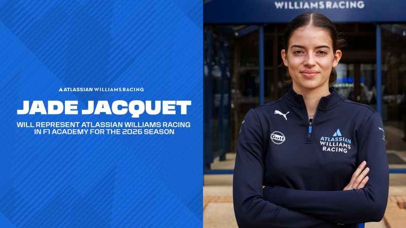 Jade Goodwin Racing Jade Jacquet, nueva piloto de Atlassian Williams Racing para la ...