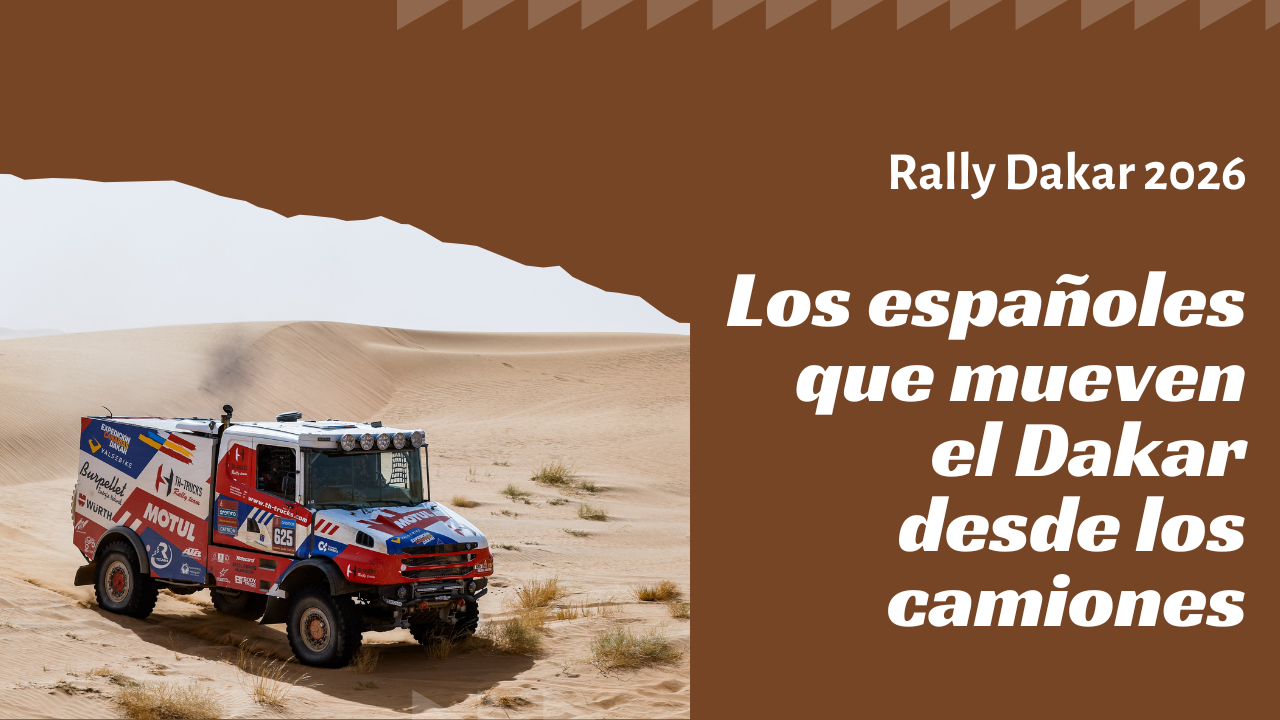 Los españoles que mueven el Dakar desde los camiones - MotorTime